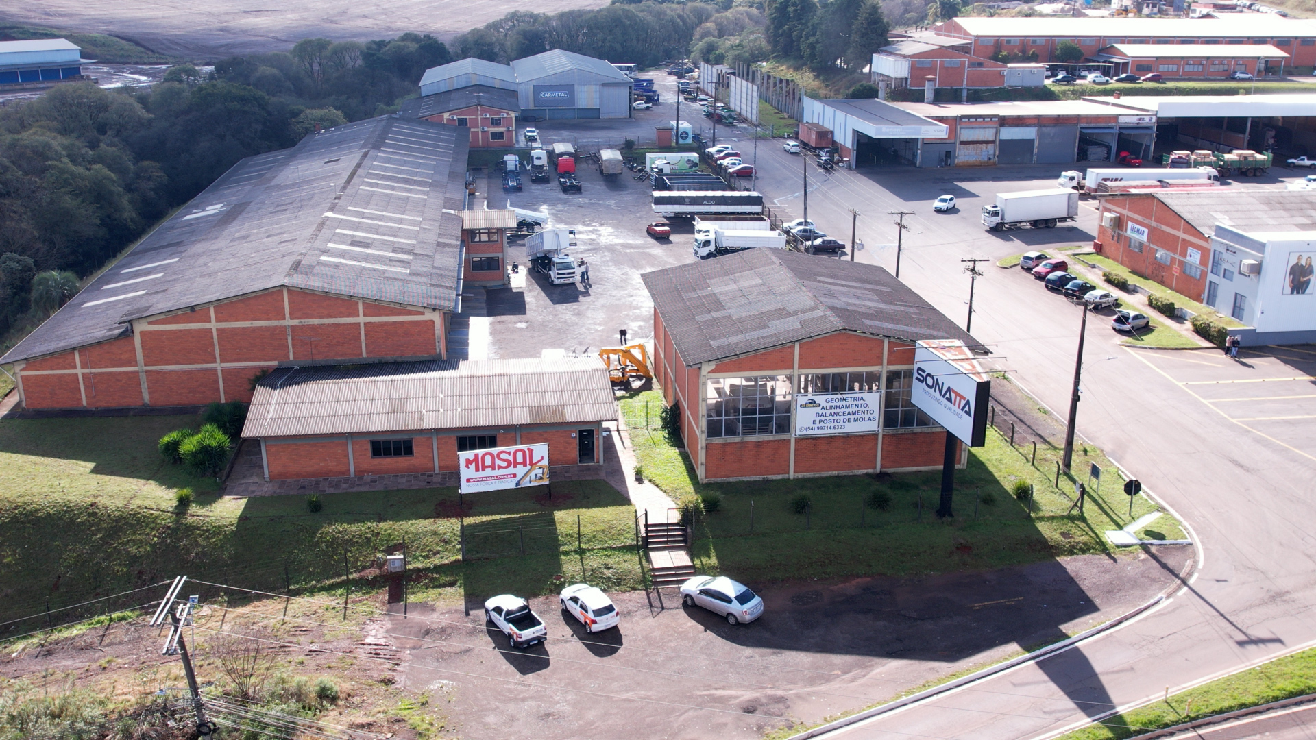 Complexo fabril da Sonatta Implementos — Carazinho/RS